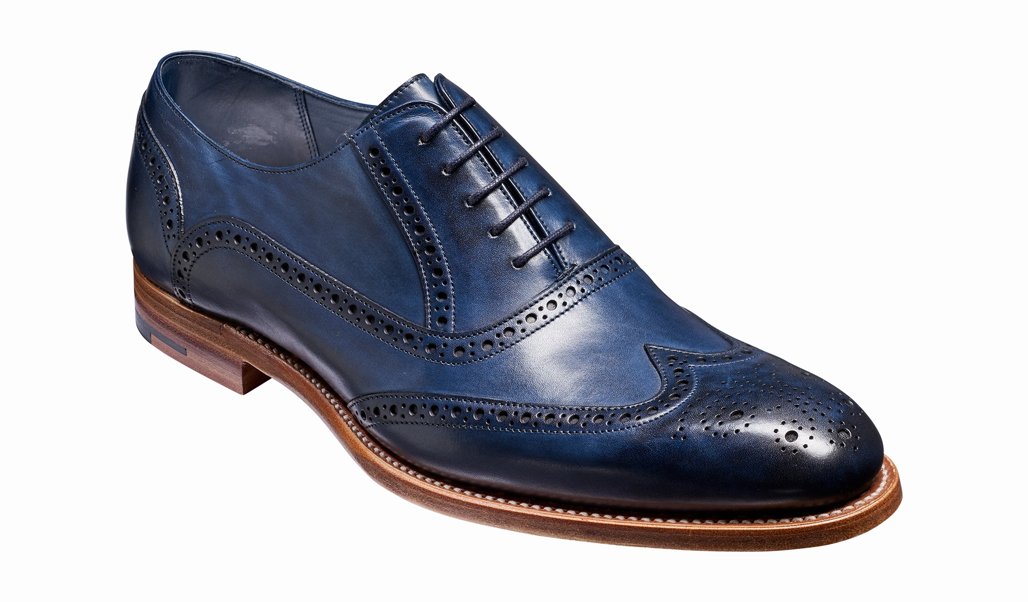 Balanced Structure Elegant Occasion Smart Design Valiant - Navy Hand Painted
