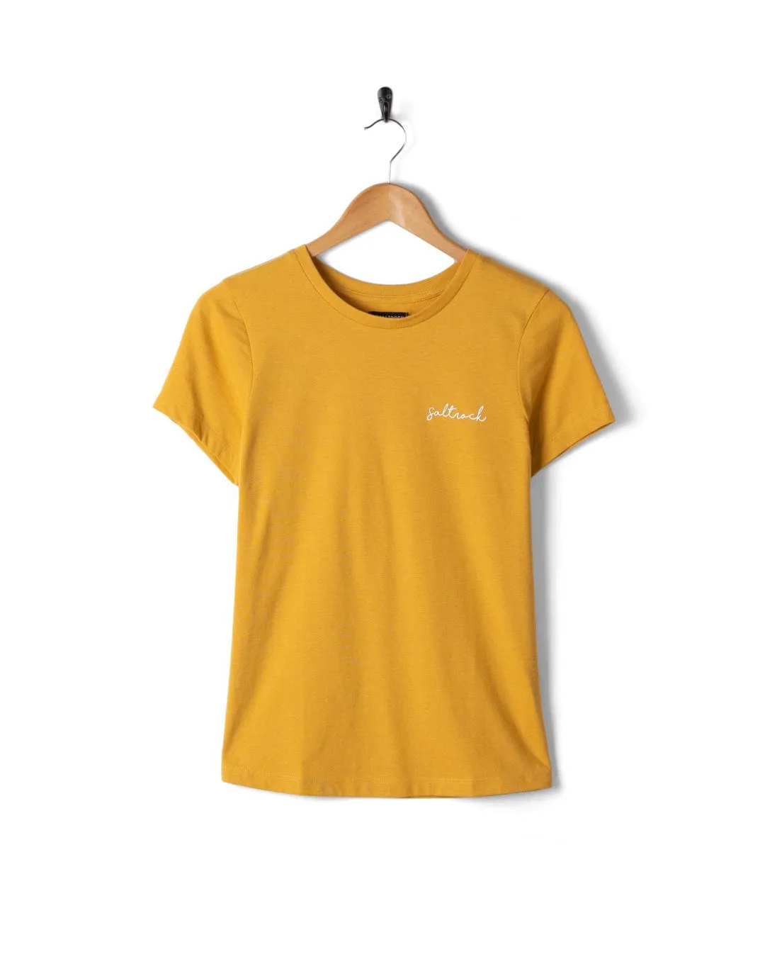 Velator - Womens Short Sleeve T-Shirt - Yellow Easter Holiday Style