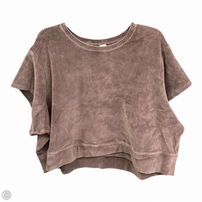 Top Short Sleeve By Old Navy In Brown, Size: 4x NonRestrictive Fit MoistureWicking Fabric