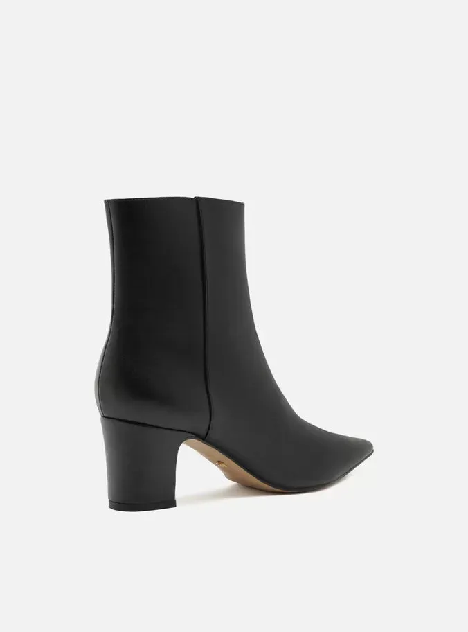 Quick Fit Waterproof Morning Walk Jemma Leather Block Boot