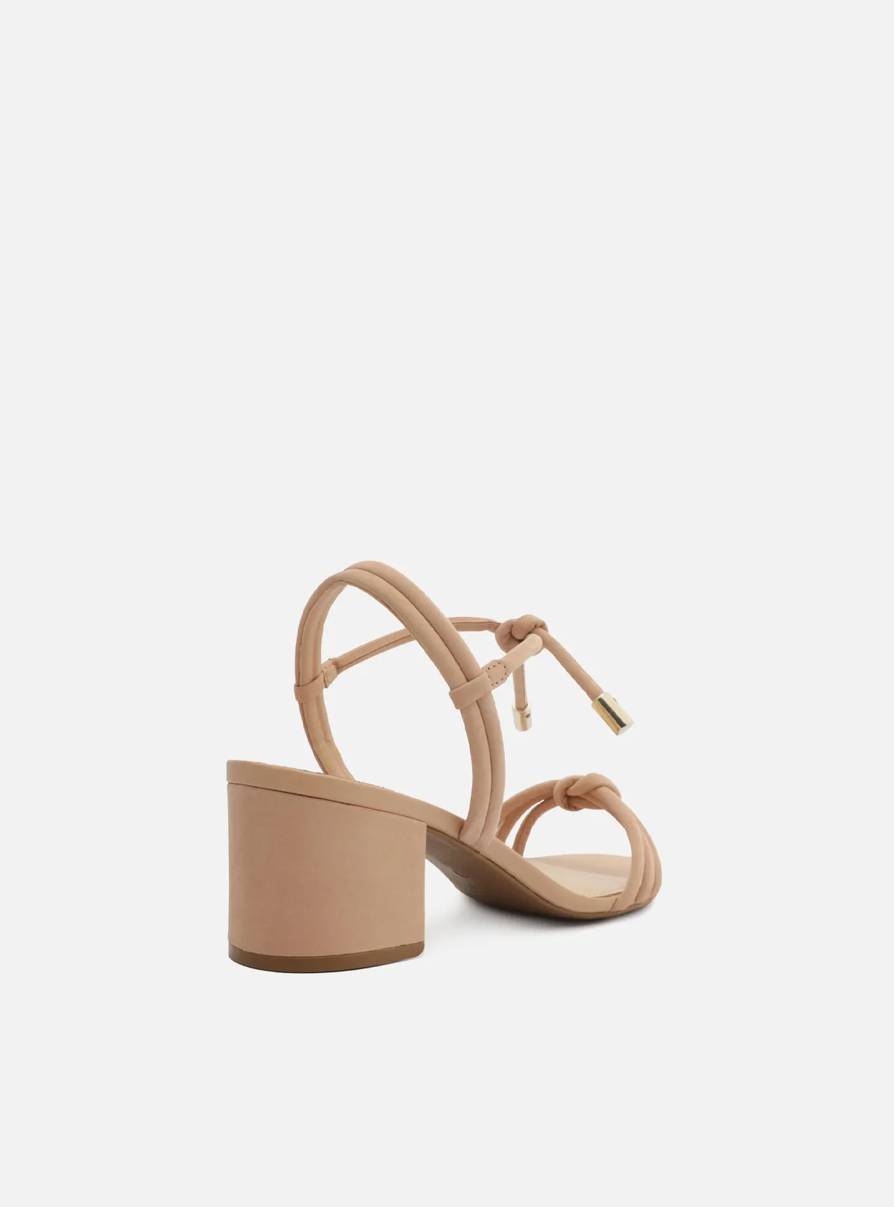 Trendy Footwear Camila Leather Block Sandal