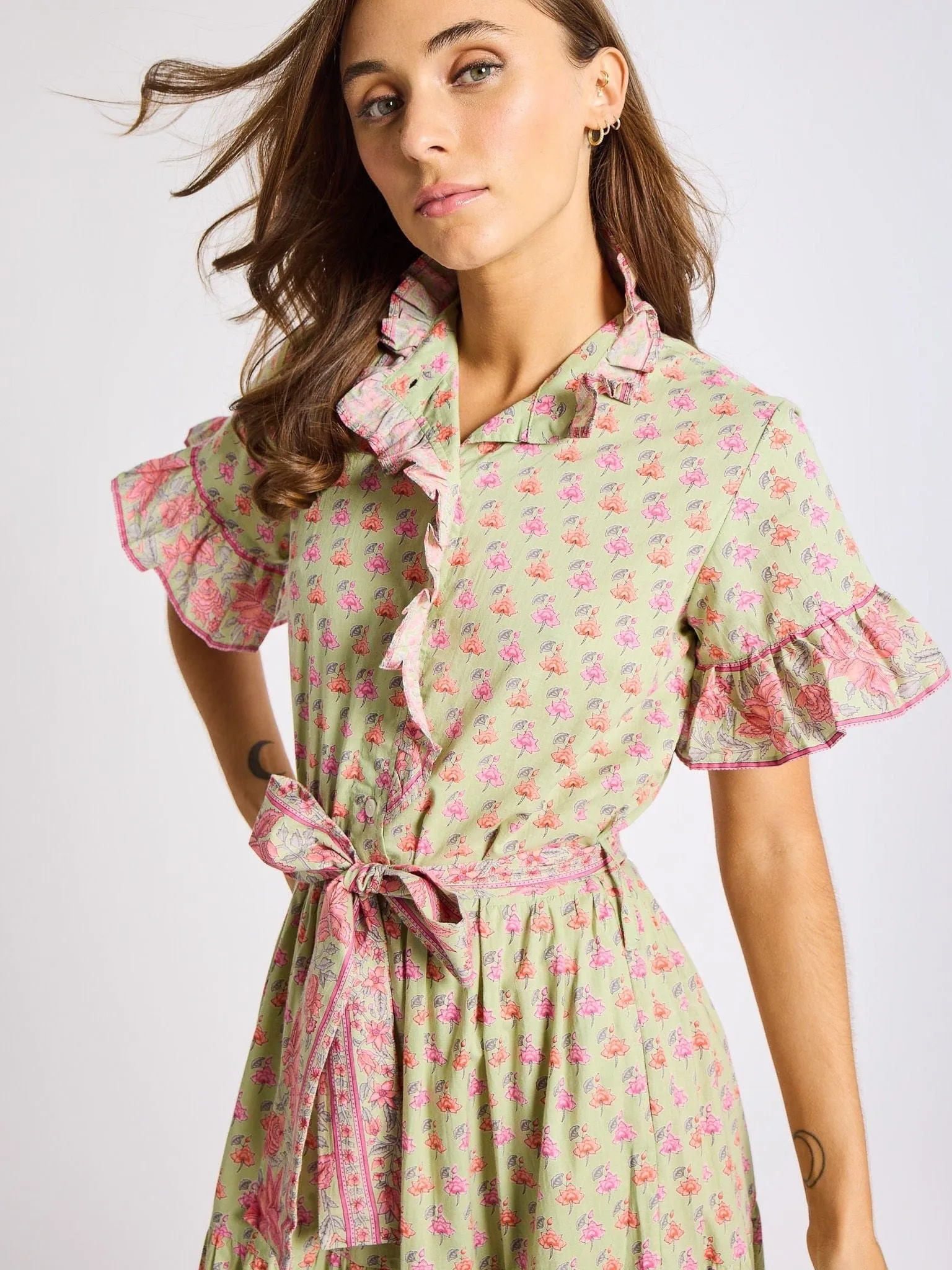 Mood Comfort Victoria Dress in Tulip Print