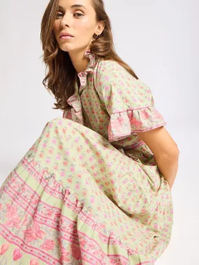 Smart touch Chic Mom Victoria Dress in Tulip Print