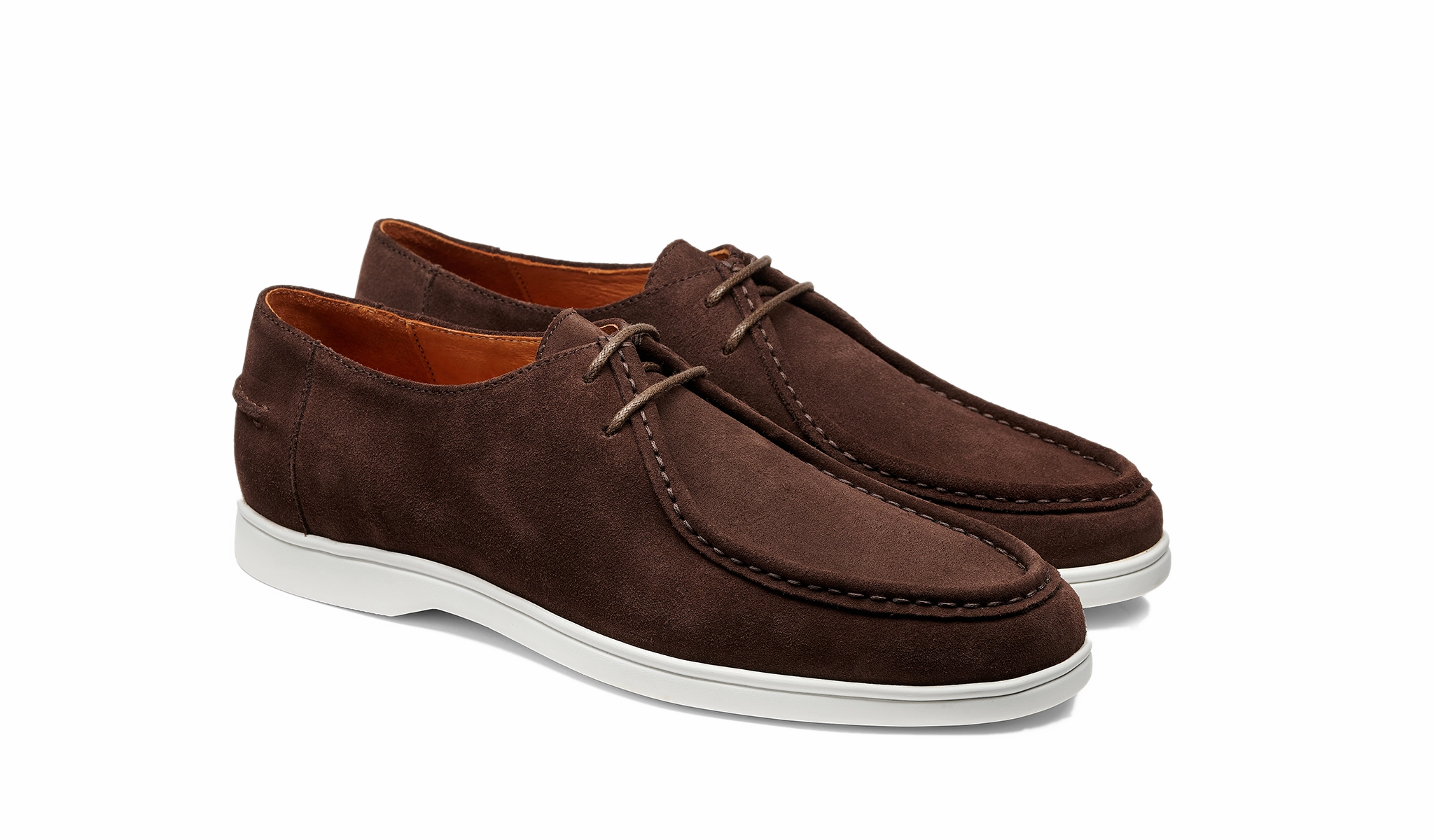 Compact Fit Vigo - Coffee Suede White Sole