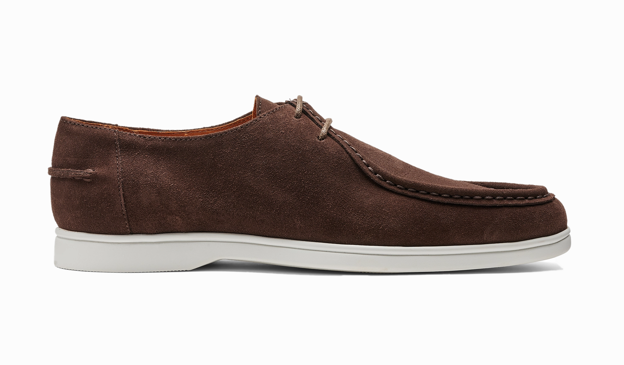 Gentle Cushion Vigo - Coffee Suede White Sole