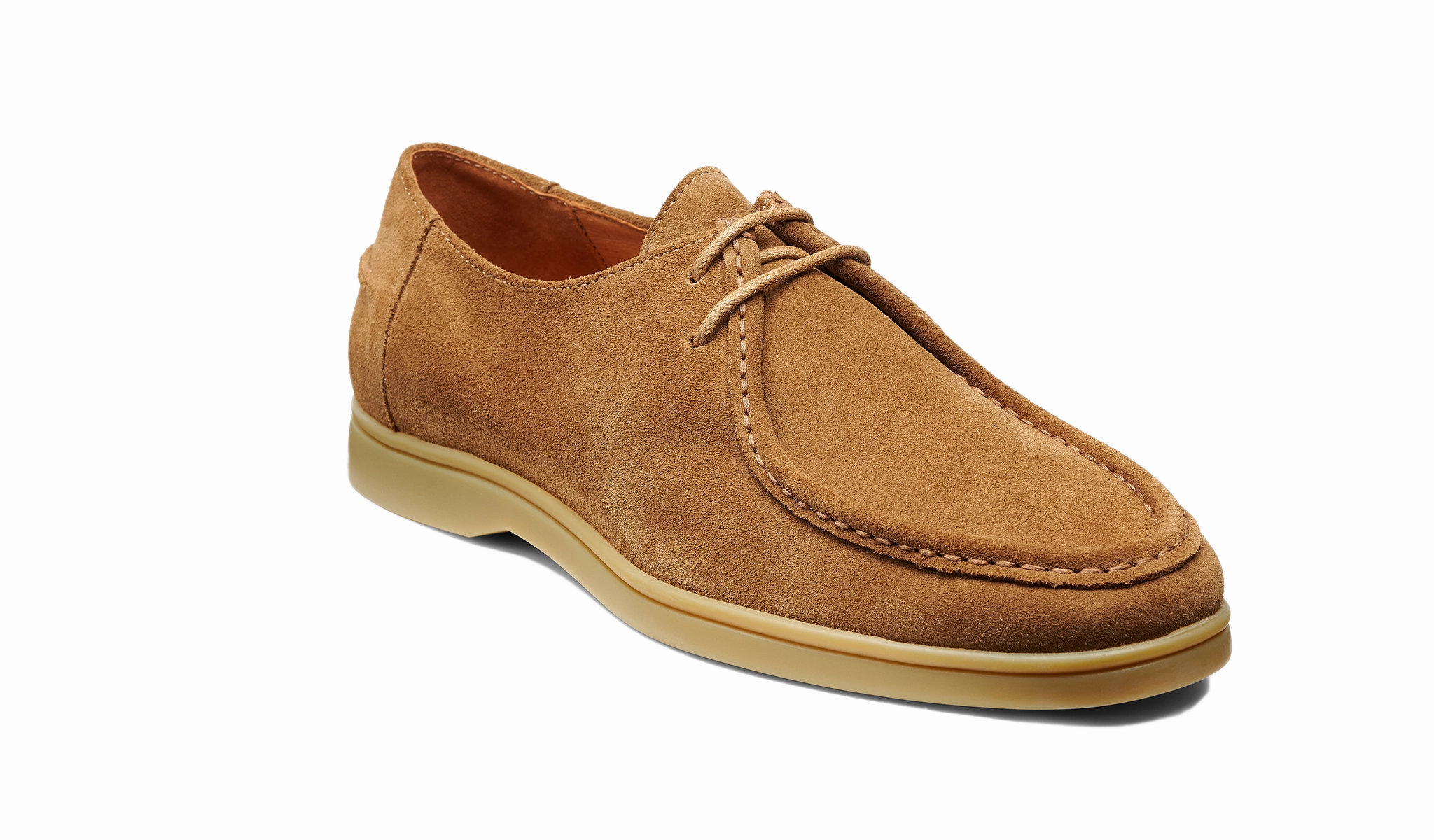Vigo - Tan Suede Caramel Sole Durable Work Style Subtle Fit