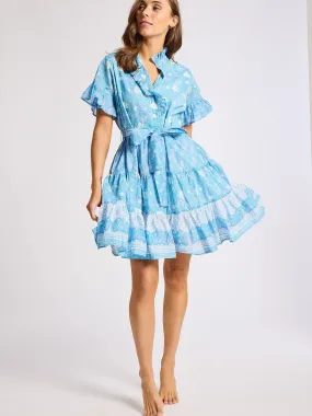 Understated Charm knee-length Violetta Dress in Charleston Floral