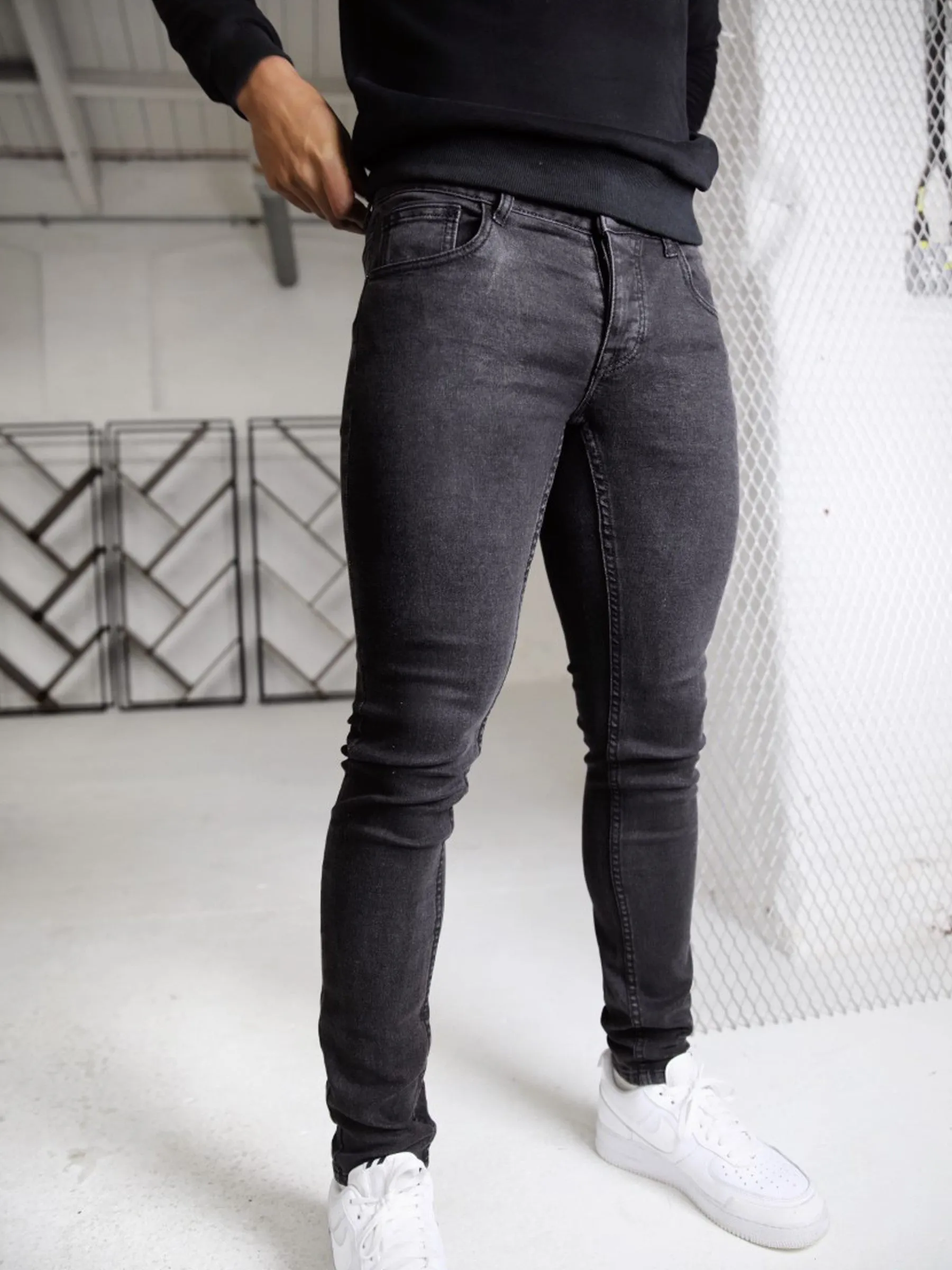 Neutral Choice Vol. 7 Skinny Jeans - Charcoal