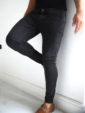 Fit Focus Layer game Vol. 7 Skinny Jeans - Charcoal