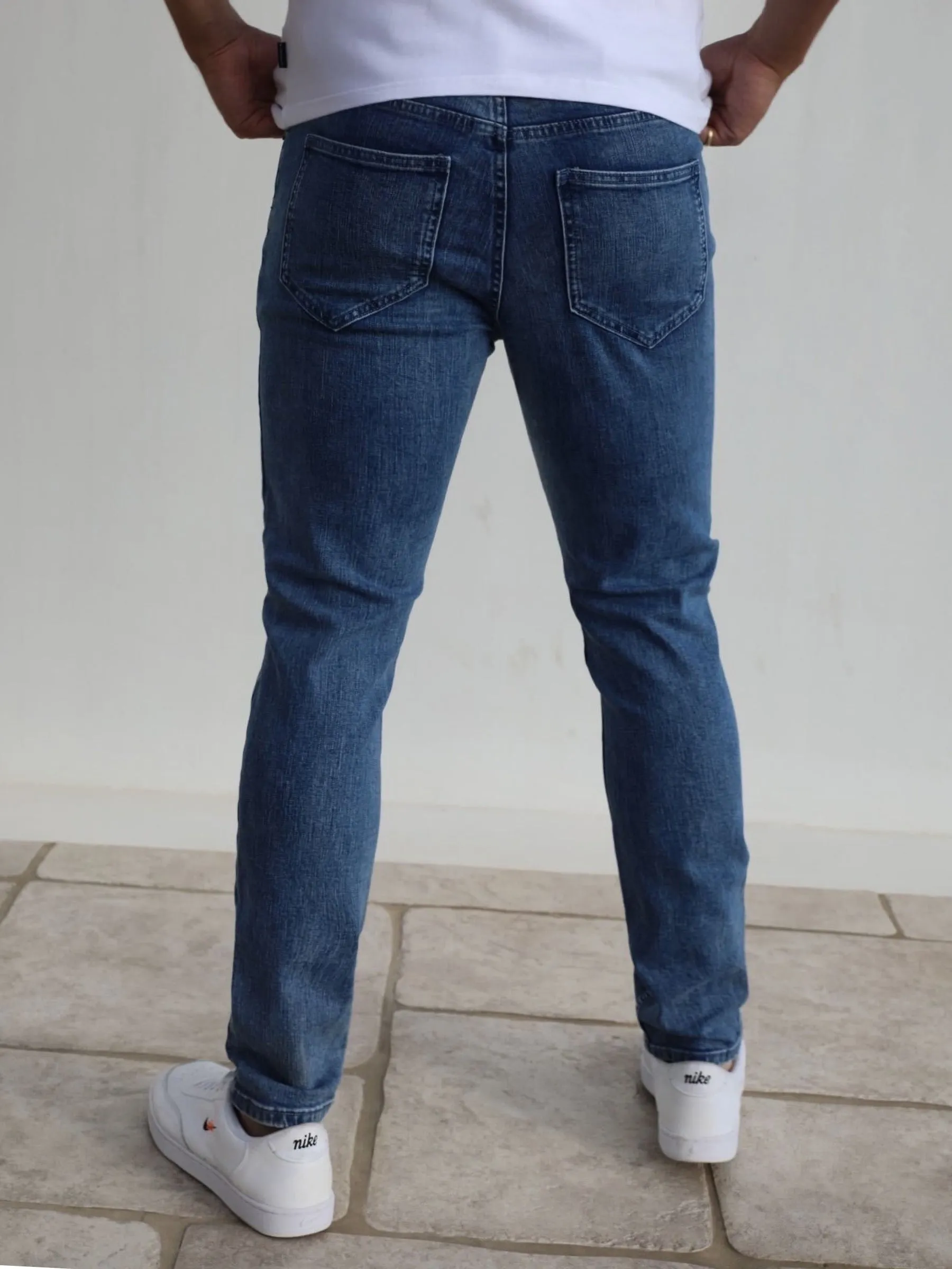 Vol.10 Slim Jeans - Blue Luxury Minimalist