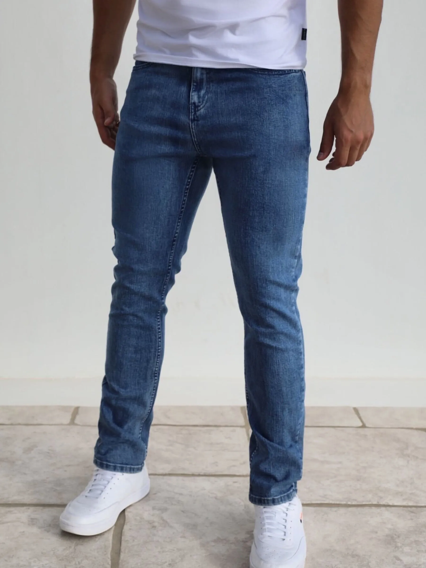 Classic Comfort Beach Day Holiday Vibes Vol.10 Slim Jeans - Blue