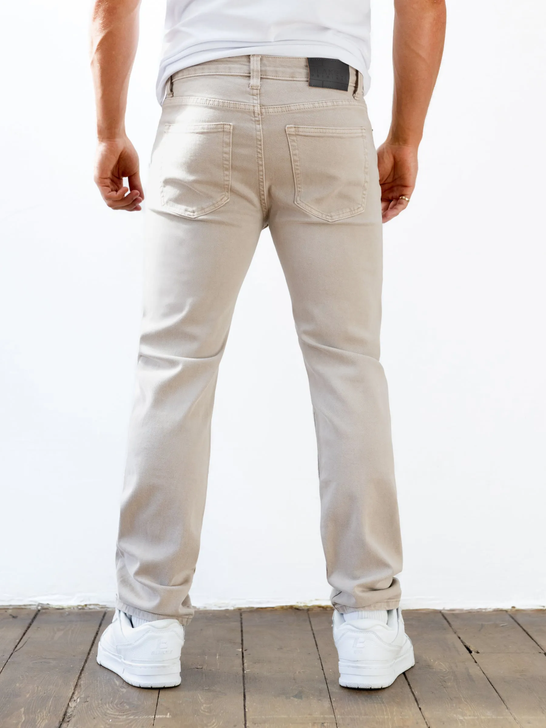 Great Base Vol.13 Straight Jeans - Tan