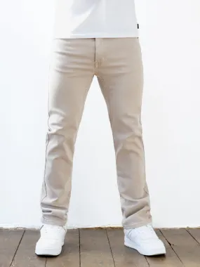 Vol.13 Straight Jeans - Tan Classic Vibe Softened Texture