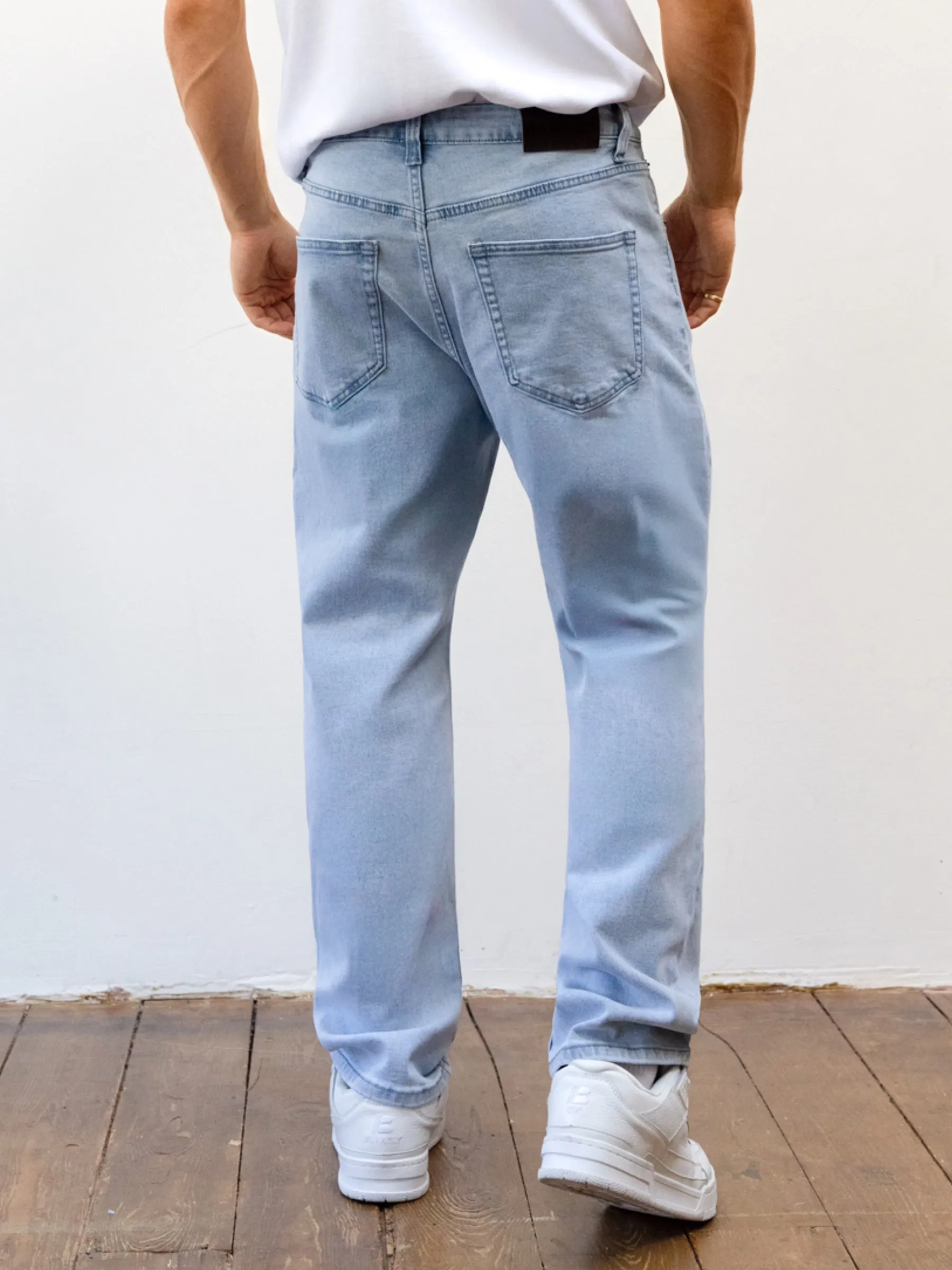 Simple Choice Vol.15 Loose Fitting Jeans - Blue