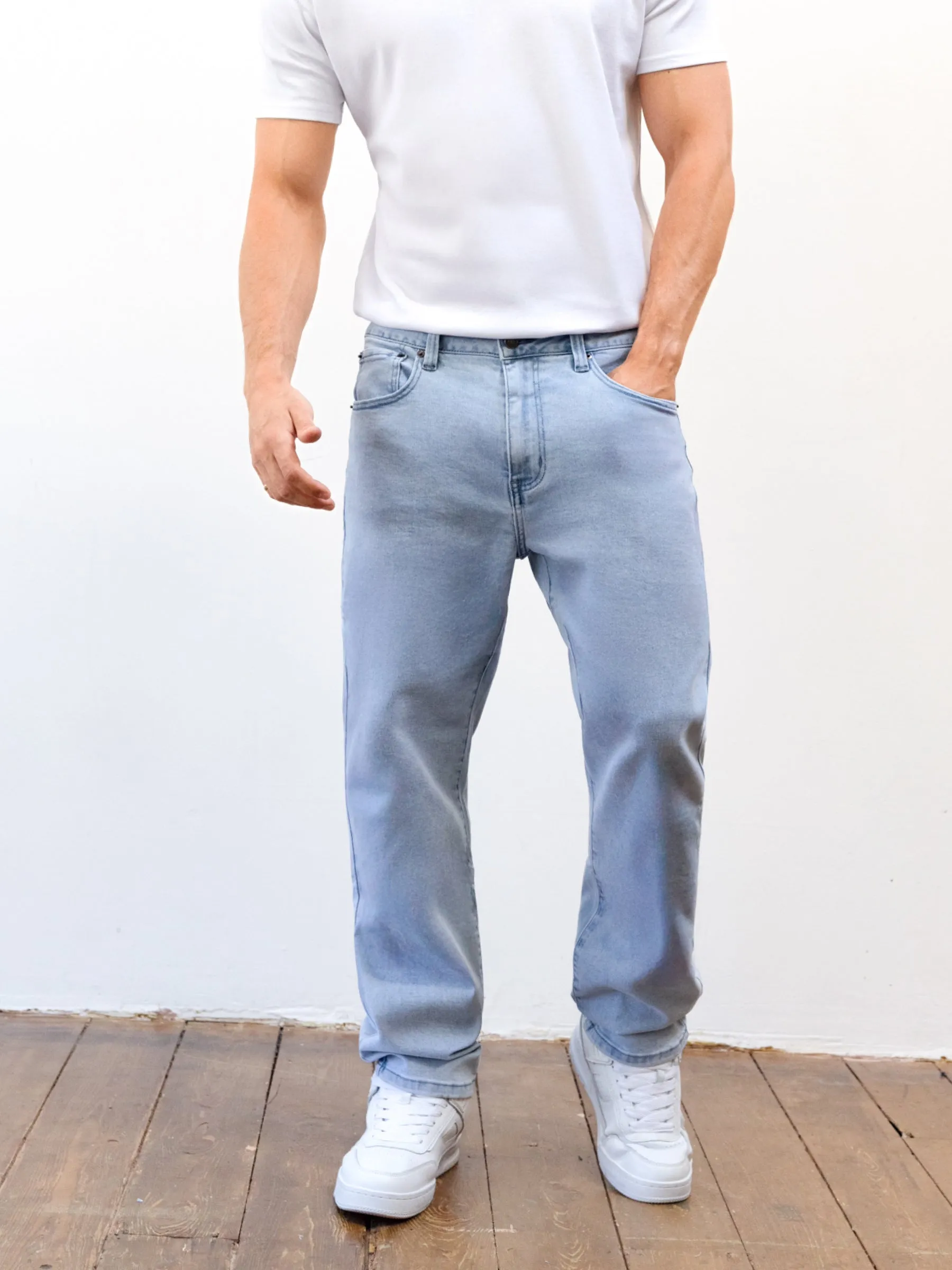 All Fit Use Vol.15 Loose Fitting Jeans - Blue