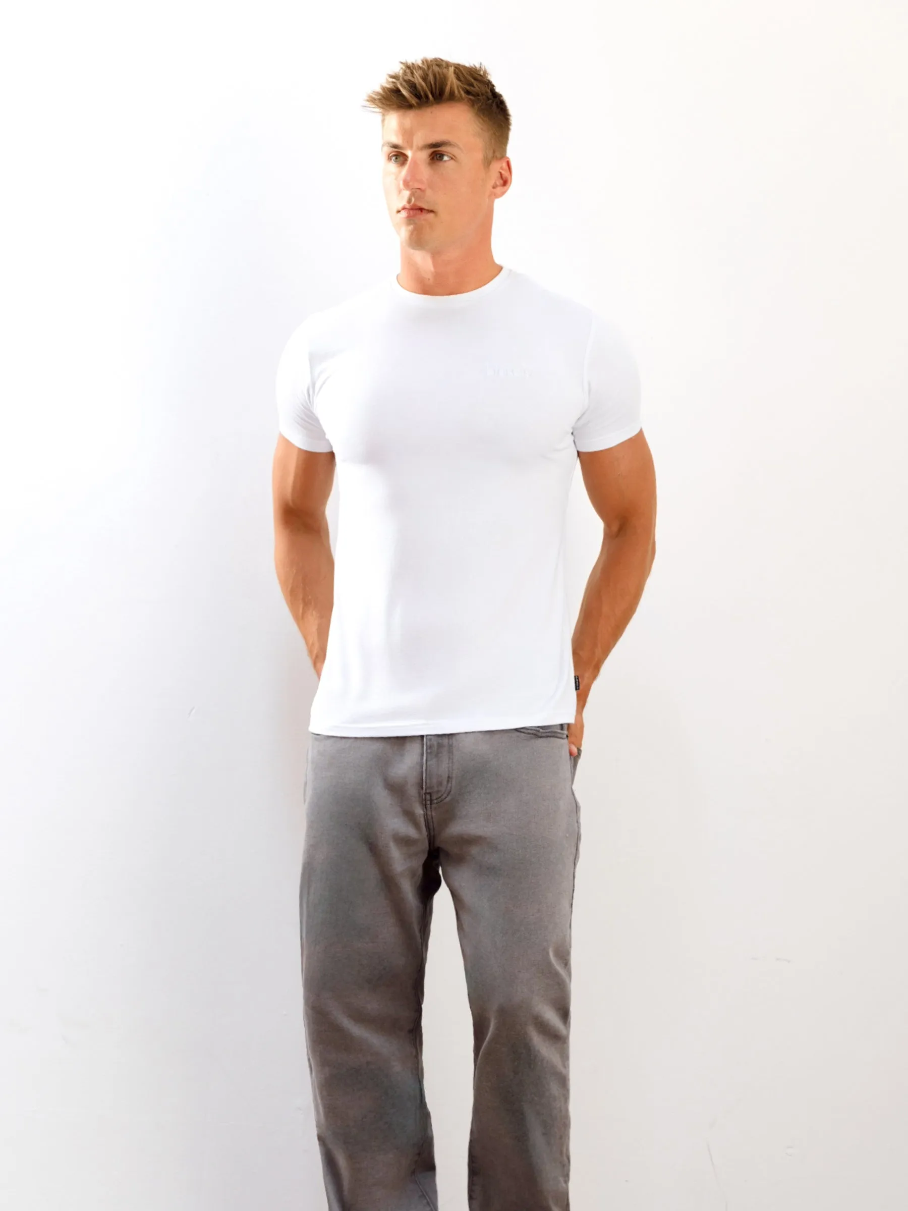 Vol.15 Loose Fitting Jeans - Grey Trendy Sunny Vibes