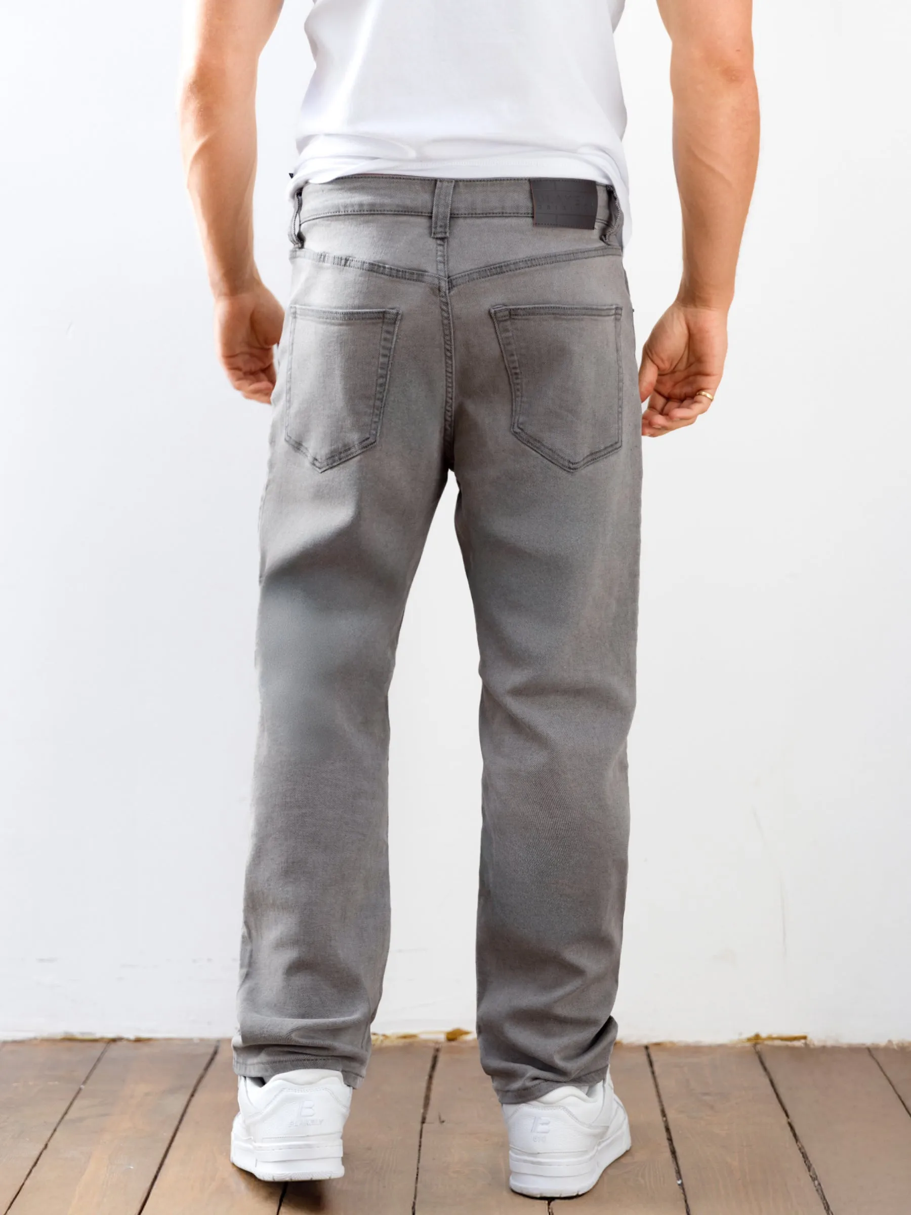 Vol.15 Loose Fitting Jeans - Grey Festival Outfit Minimalist Style Reliable Outfit