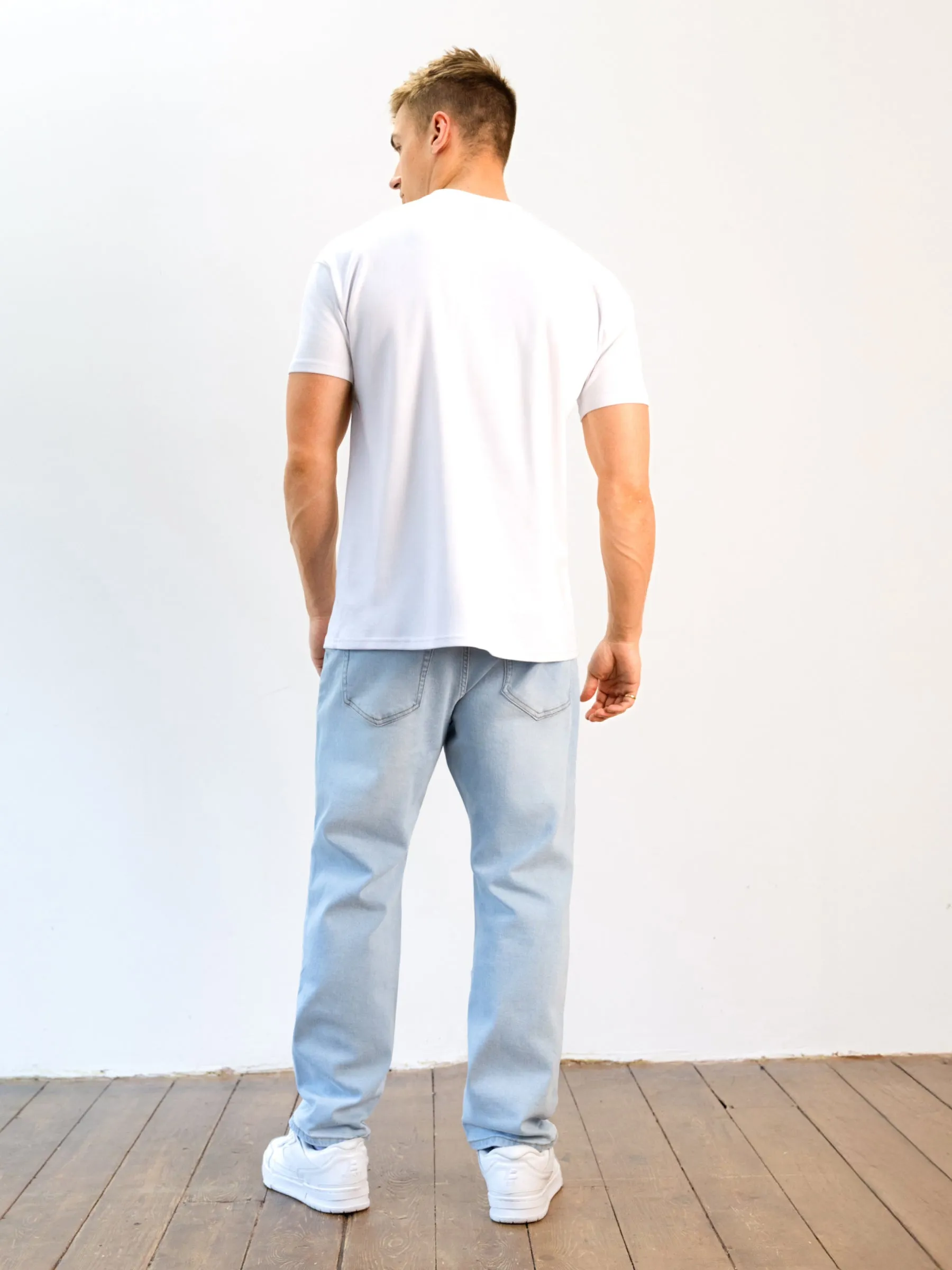 Vol.15 Loose Fitting Jeans - Light Blue Minimalist Style Festival Outfit Loose Affordable Beach Day