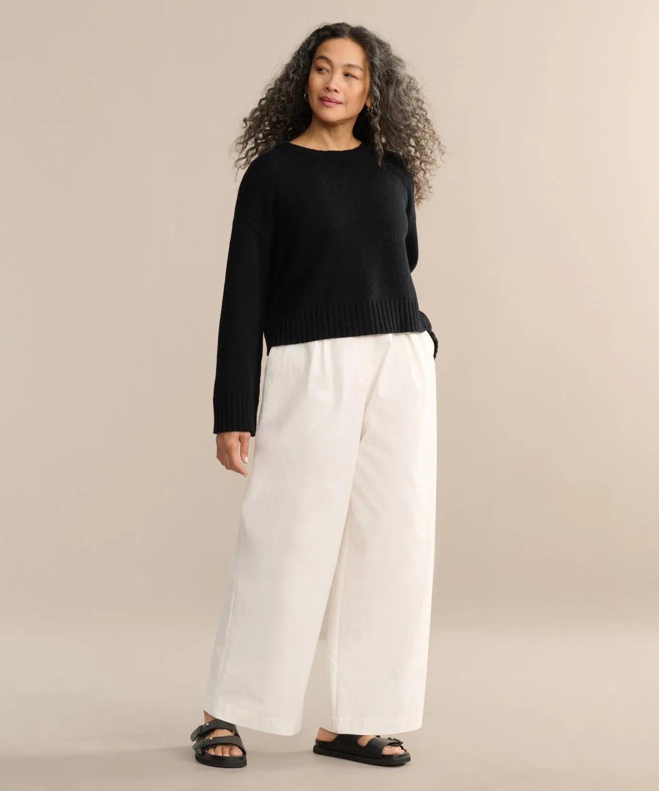 Lightweight insulation Cameron Crewneck