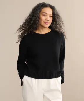 Winter-Ready Knit Relaxed Vibe Cameron Crewneck