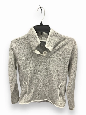 Sweatshirt Crewneck By Eddie Bauer In Grey, Size: S Moisture Management