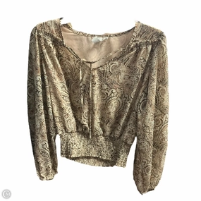 UniversalFit Top Long Sleeve By Joie In Paisley Print, Size: S