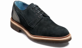 Harlem - Black Suede / Black Calf Matte Surface Footwear Basic