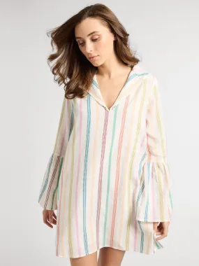 Chloe Dress in Mallorca Stripe Classic Movement