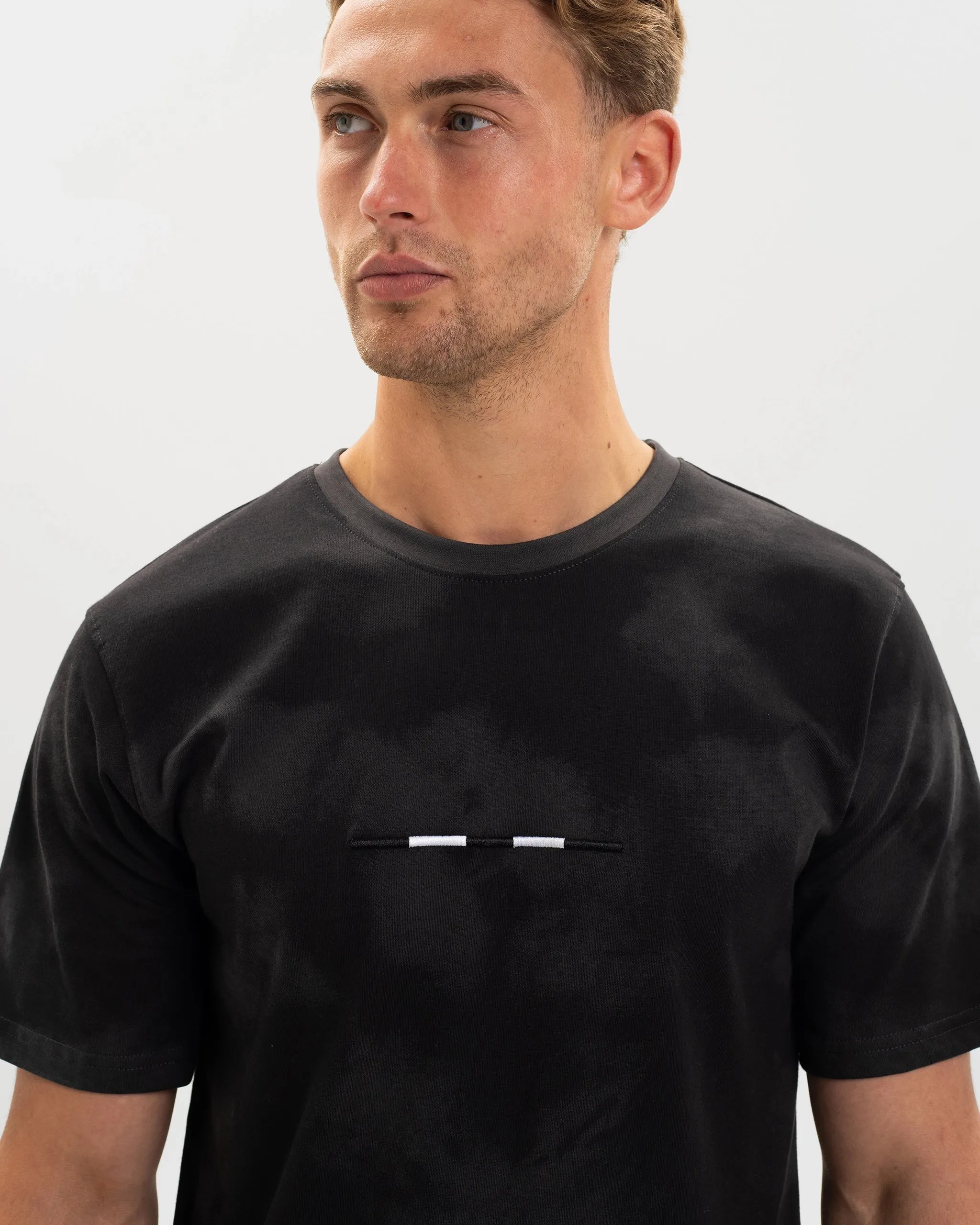 Newcastle United Graphic Charcoal Washed T-Shirt Anti Pilling Surface