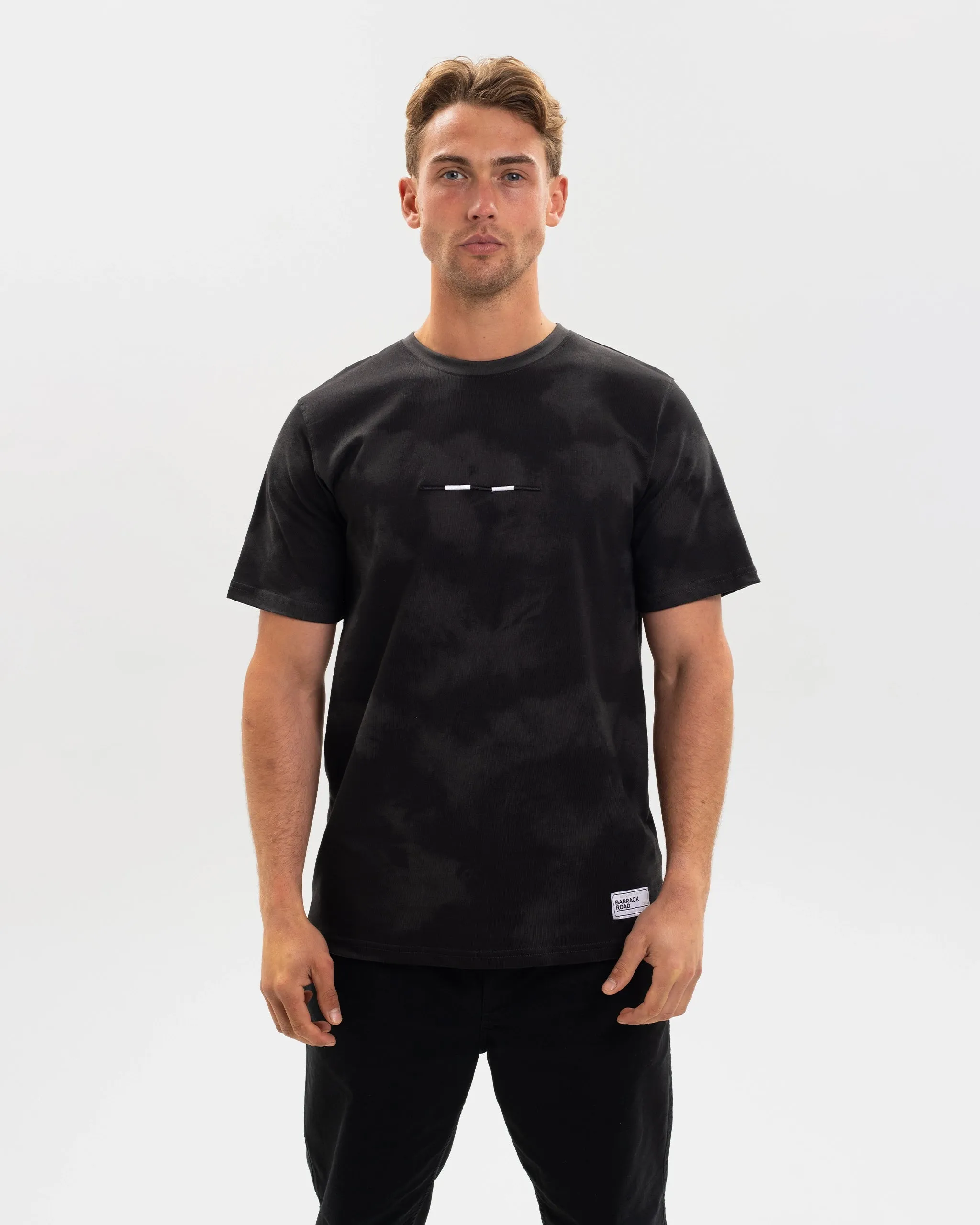 Newcastle United Graphic Charcoal Washed T-Shirt Relaxing Fit Active Design