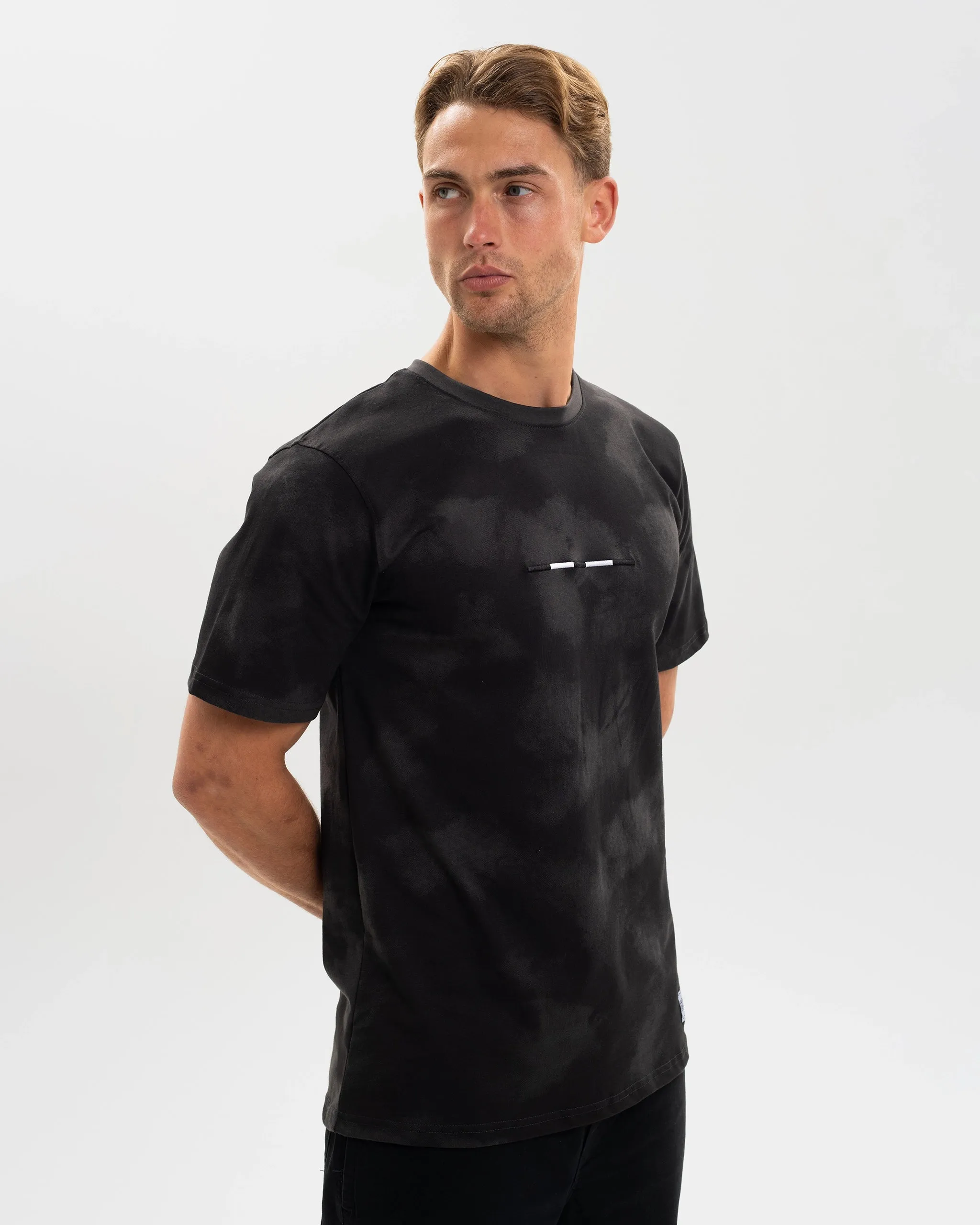 Everyday Fashion Newcastle United Graphic Charcoal Washed T-Shirt