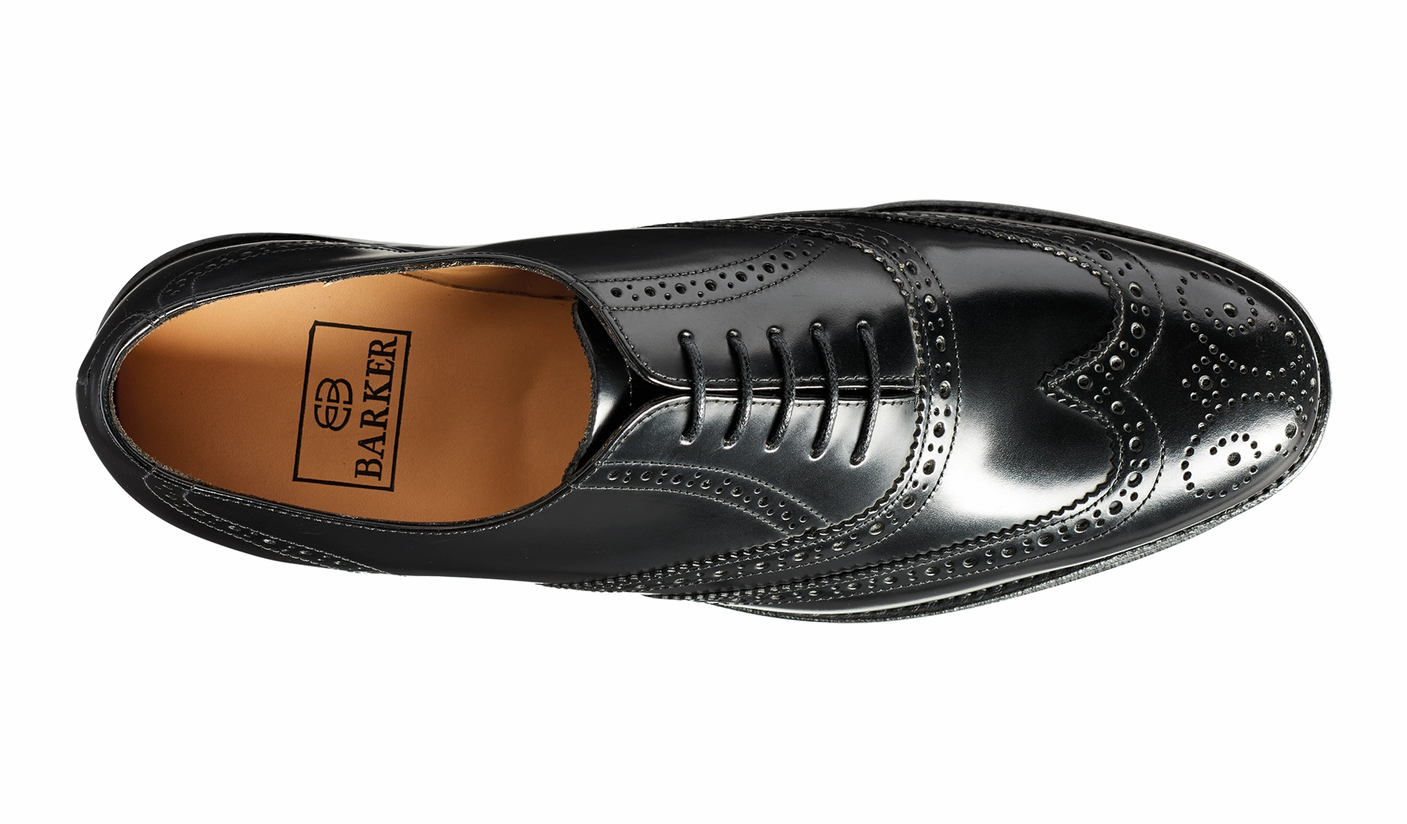 Durable Make Tailoring Fan Glasgow - Black Hi-Shine
