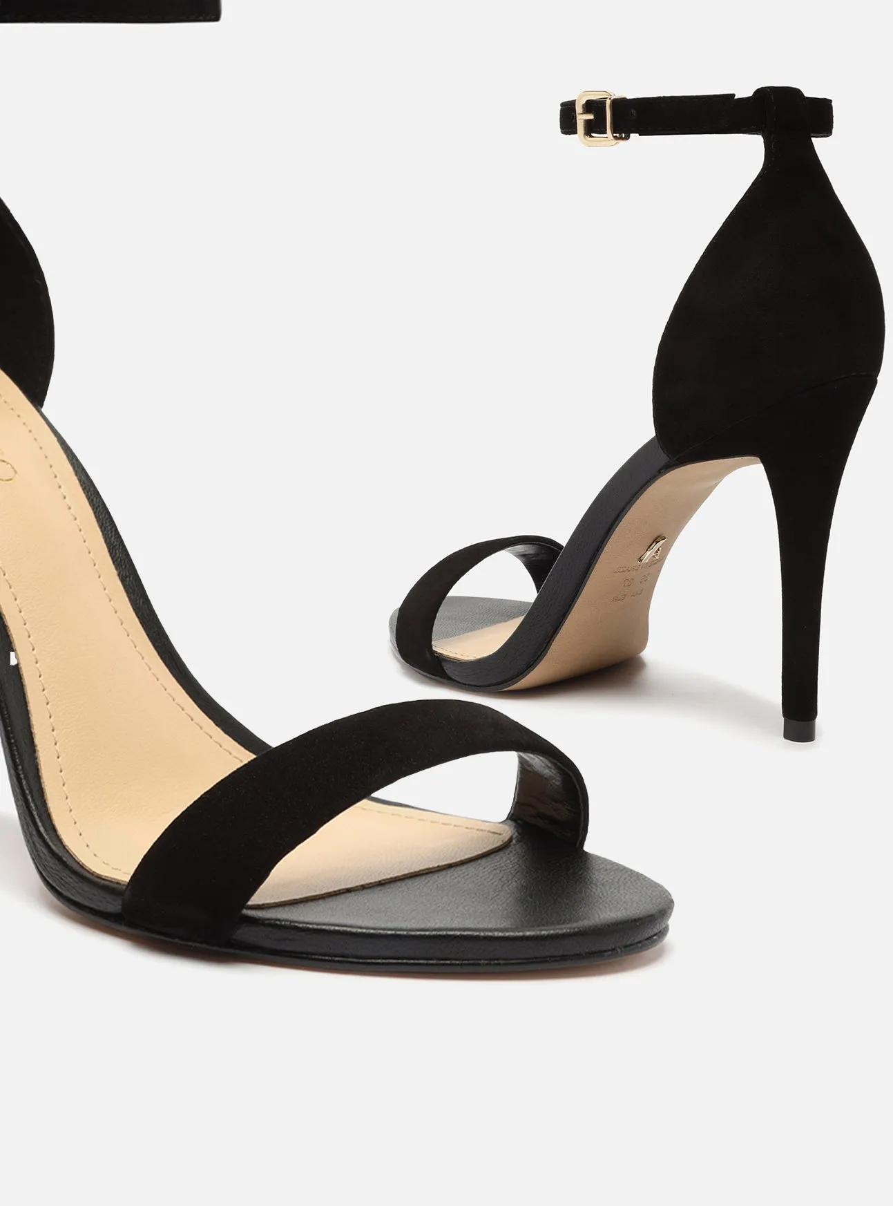Stable Step Isabelli Leather Stiletto Sandal