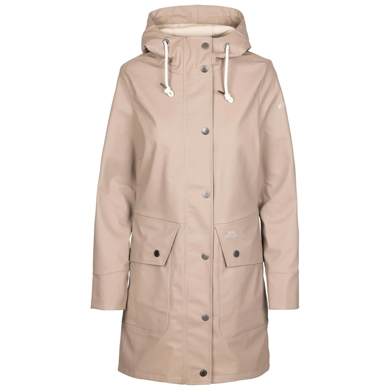 All Season Fit Casual Fit Silhouette Trespass Womens Payko Waterproof Jacket