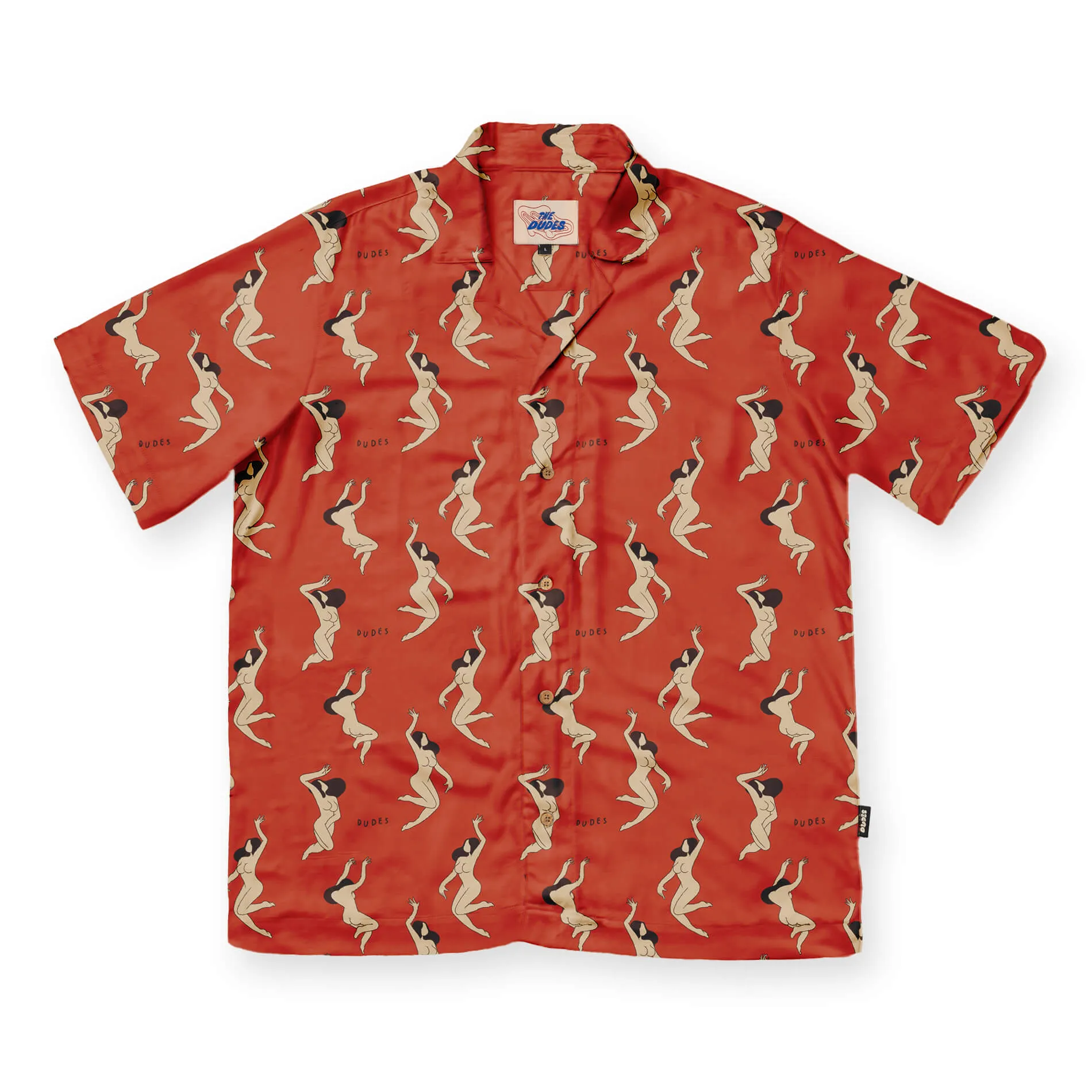 Laser Cut Edge Detail Ladies Red