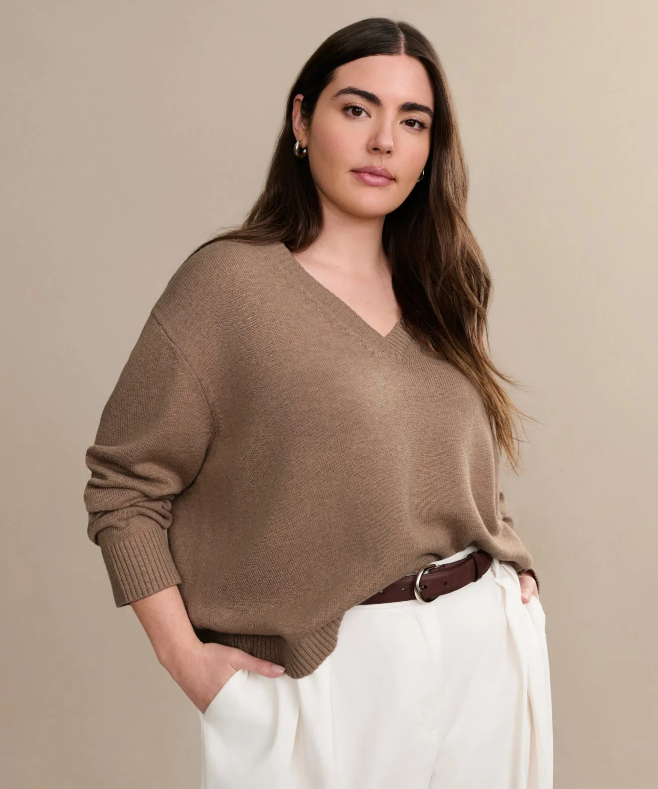 Cozy Hug Simone V-Neck