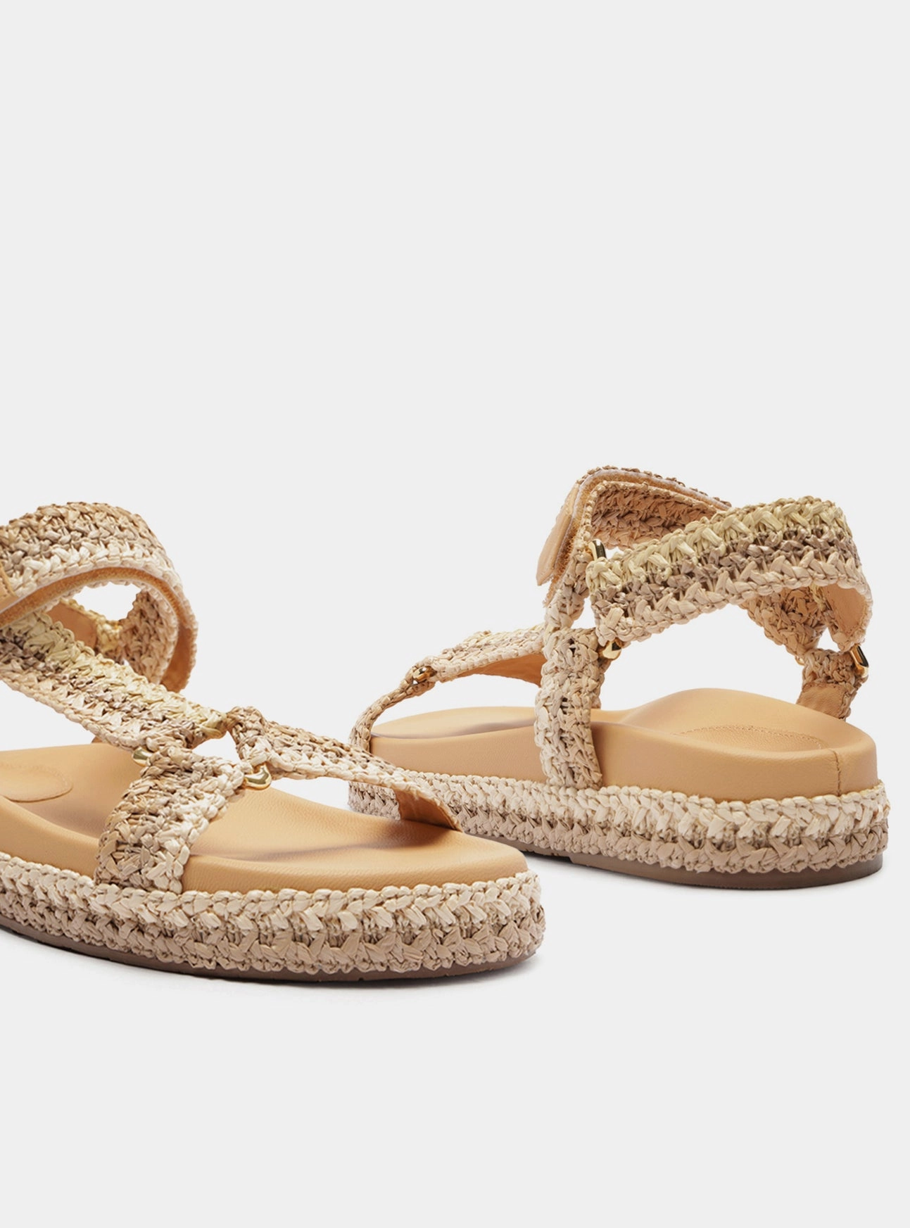Mya Flat Sandal Ship Glow Effortless Comfort