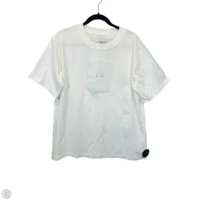 Top Short Sleeve Designer By Cma In White, Size: S Thermal Regulating Layer