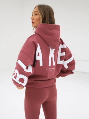 Isabel Oversized Hoodie - Berry Street Classic