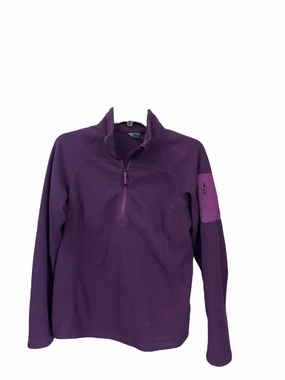 Athletic Fleece By Eddie Bauer In Purple, Size: M StretchFabric