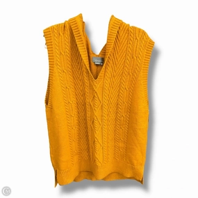 Vest Sweater By Anthropologie In Yellow, Size: Osfm UV Protective Layer HighStrength Threadwork