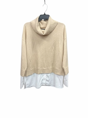 Top Long Sleeve Designer By Karl Lagerfeld  Size: L RibbedTrims Non Restrictive Cut