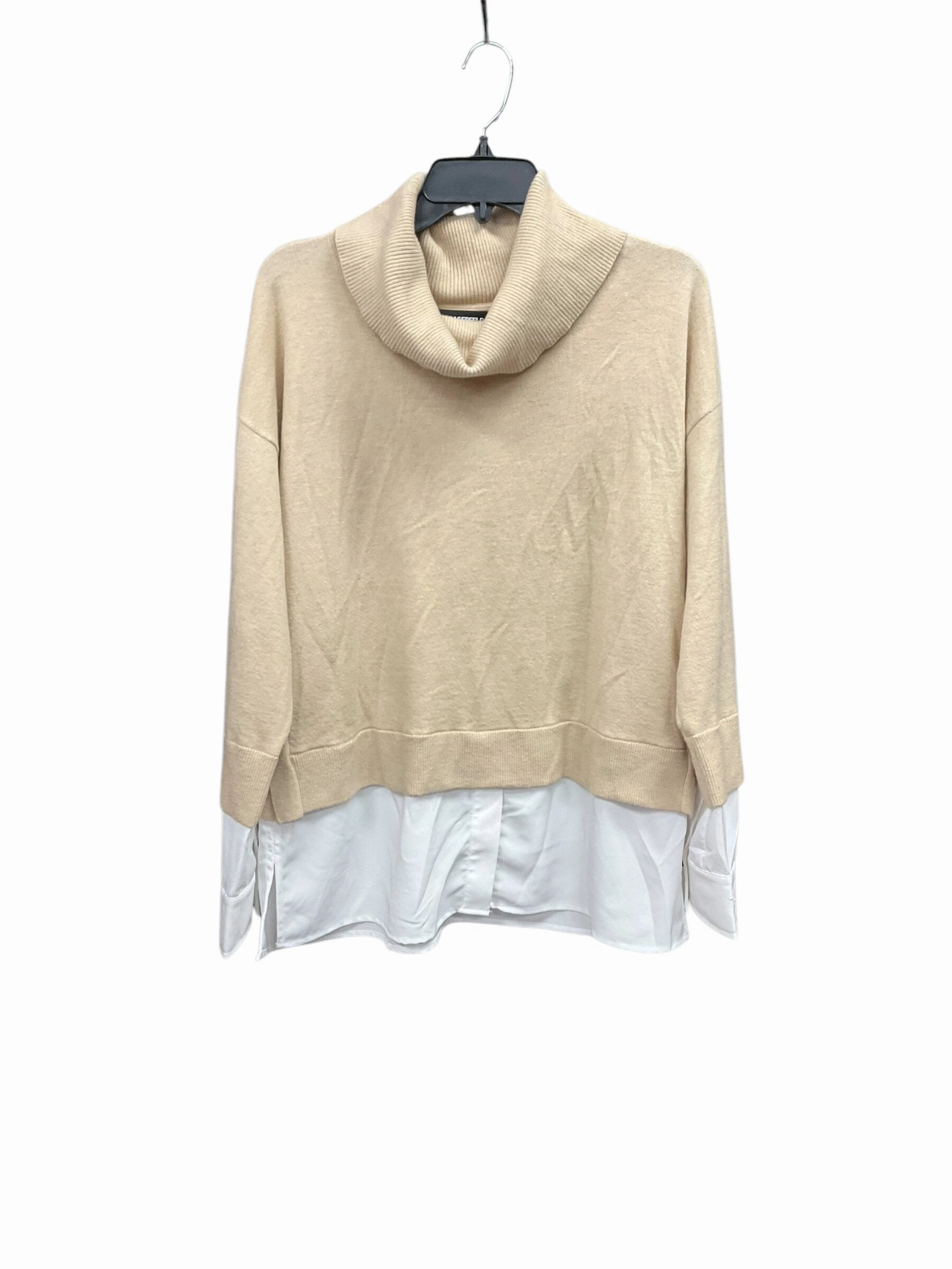Top Long Sleeve Designer By Karl Lagerfeld  Size: L RibbedTrims Non Restrictive Cut